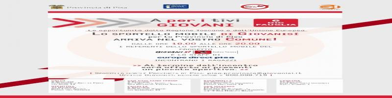 INCONTRO CON GIOVANISI E EUROPE DIRECT PER OPPORTUNITA' DI FORMAZIONE E LAVORO